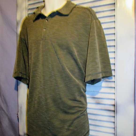Tommy Bahama XL Green Lightweight Polo - Picture 11 of 12